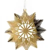 Etoile Design En Metal Dore A Accrocher