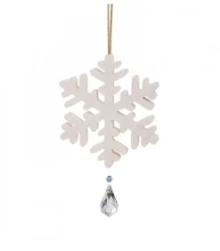 Flocon De Neige A Suspendre Avec Cristal Swarovski N° 3