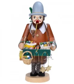 Personnage Brule-Encens Vendeur De Déco De Noël