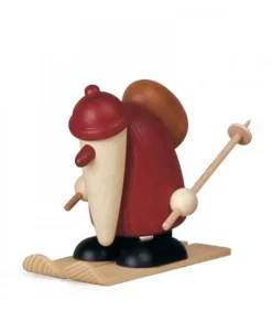 Père Noël Rouge A Ski