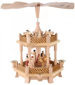 Pyramide De Noël Allemande 1 Etage A 3 Bougies