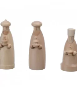 Trois Rois Mages, Personnages Pour Crèche De Noël, 6 Cm