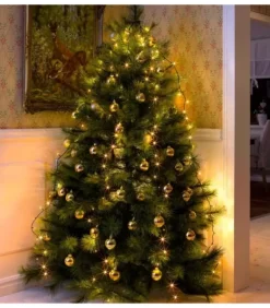 Voile Guirlande Pour Sapin De Noël, 150 Diodes Led